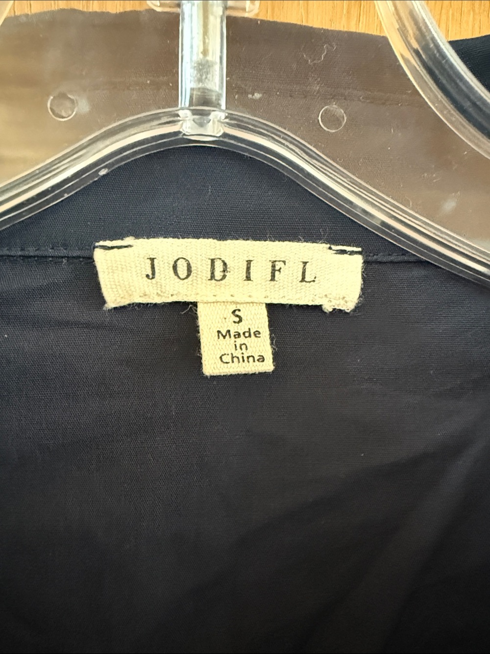 Jodifl Collard Navy Blue Dress women’s size Small - Picture 5 of 9
